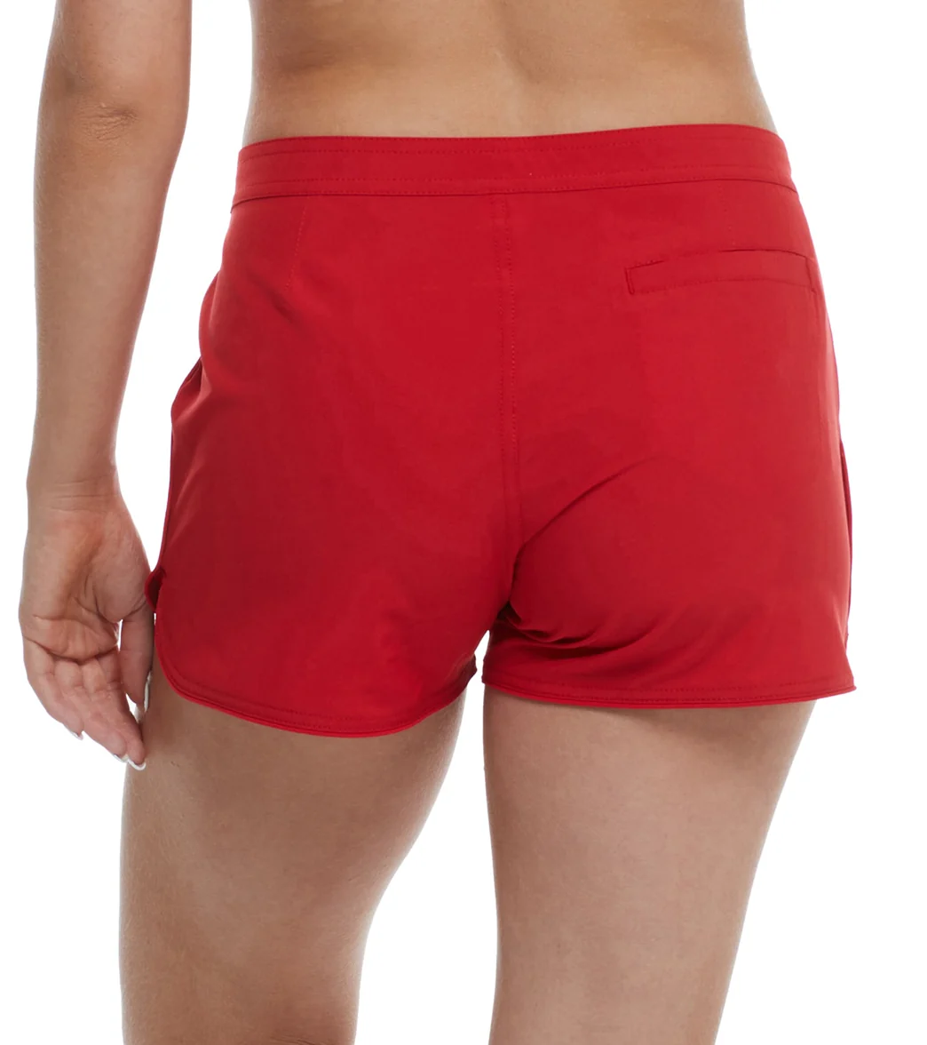 Body Glove Women's Blacks Beach Vapor Swim Short - Image 3